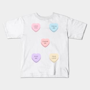 valentine's candy Kids T-Shirt